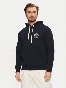Tommy Hilfiger Bluza MW0MW37462 Granatowy Regular Fit