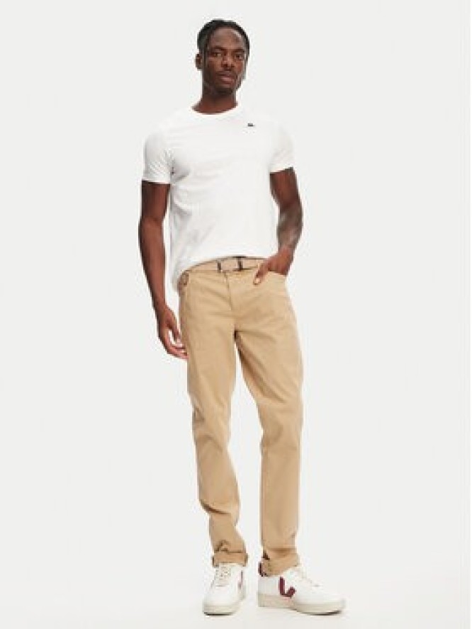 Robe di Kappa T-Shirt Luc 611187W Biały Regular Fit