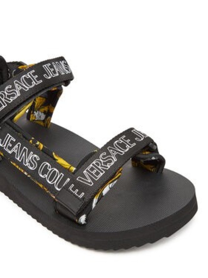 Versace Jeans Couture Sandały 78YA3S7B Czarny