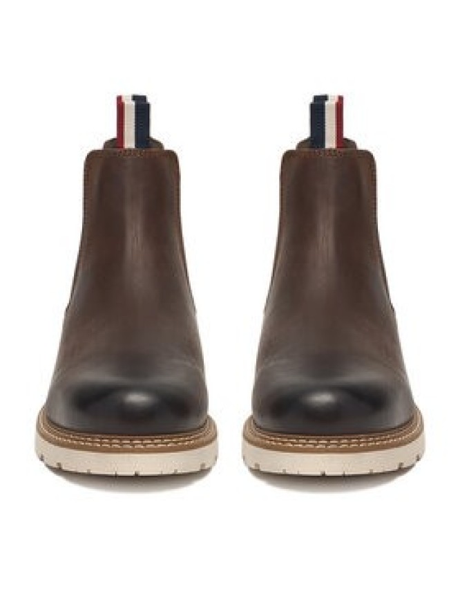 U.S. Polo Assn. Sztyblety EO-PATRIZ002M/ELE1 Brązowy