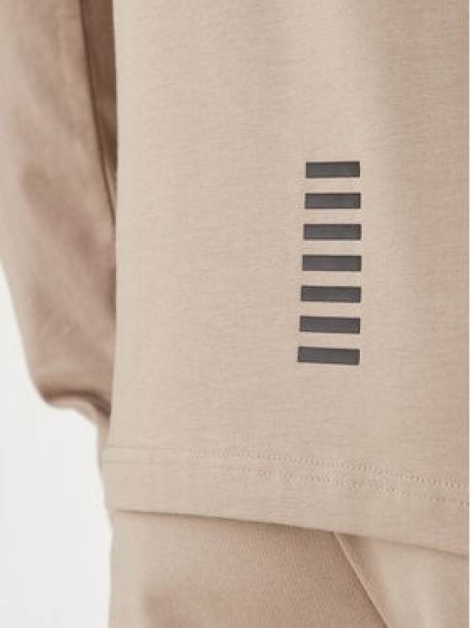EA7 Emporio Armani Longsleeve 8NPT28 PJVQZ U6167 Beżowy Slim Fit