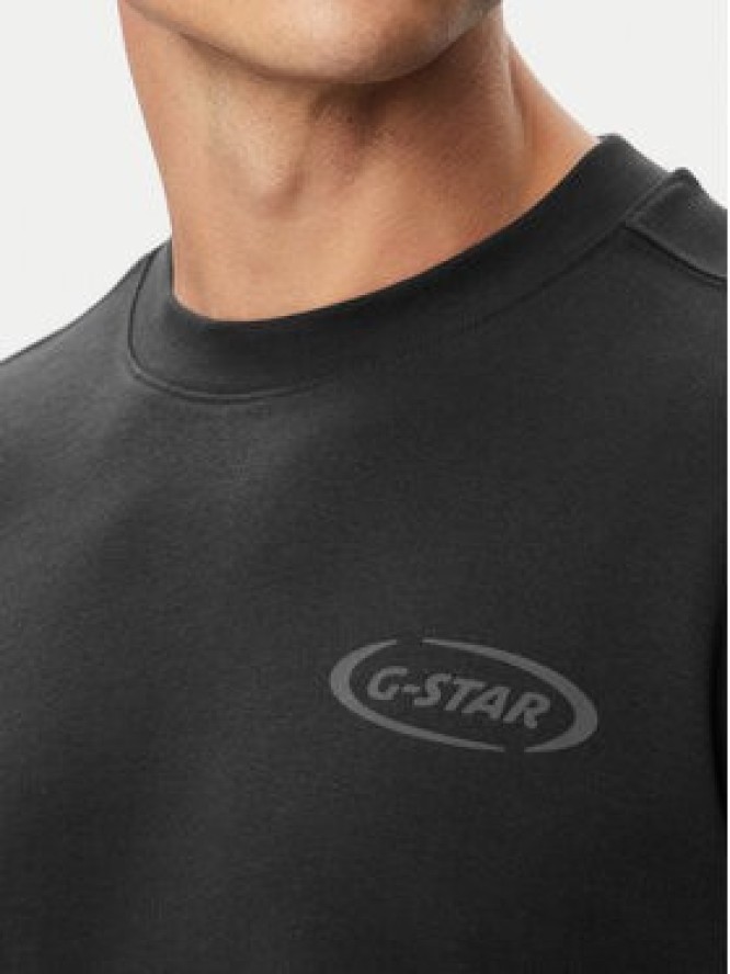 G-Star Raw T-Shirt 90s Logo D28921-D976 Czarny Regular Fit