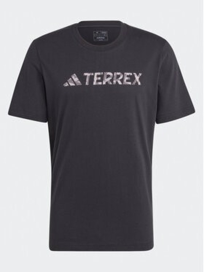 adidas T-Shirt Terrex Classic Logo T-Shirt HZ1399 Czarny Regular Fit