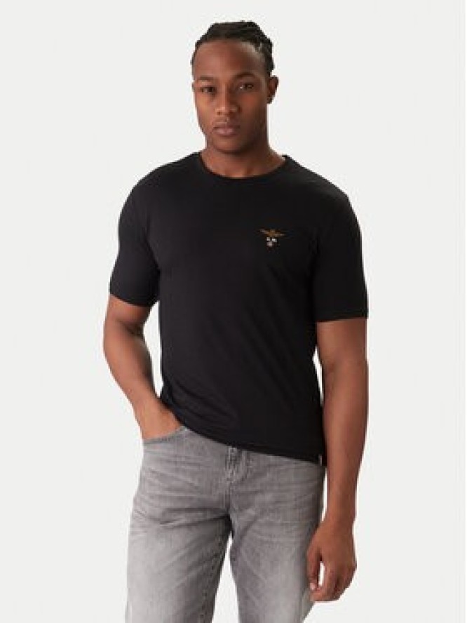 Aeronautica Militare Komplet t-shirtów AM1UTI001B Czarny Regular Fit