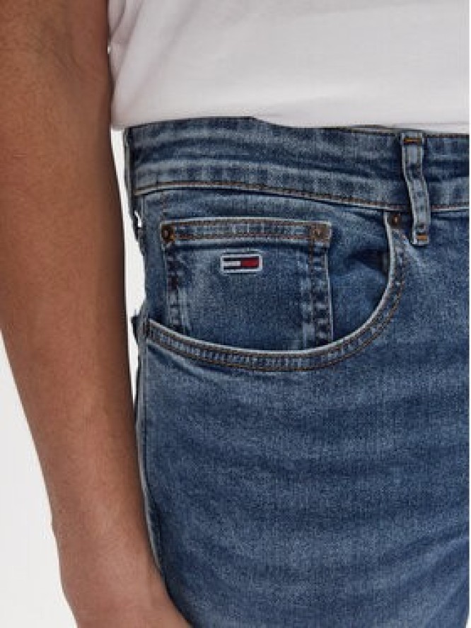 Tommy Jeans Jeansy Scanton DM0DM21378 Niebieski Slim Fit
