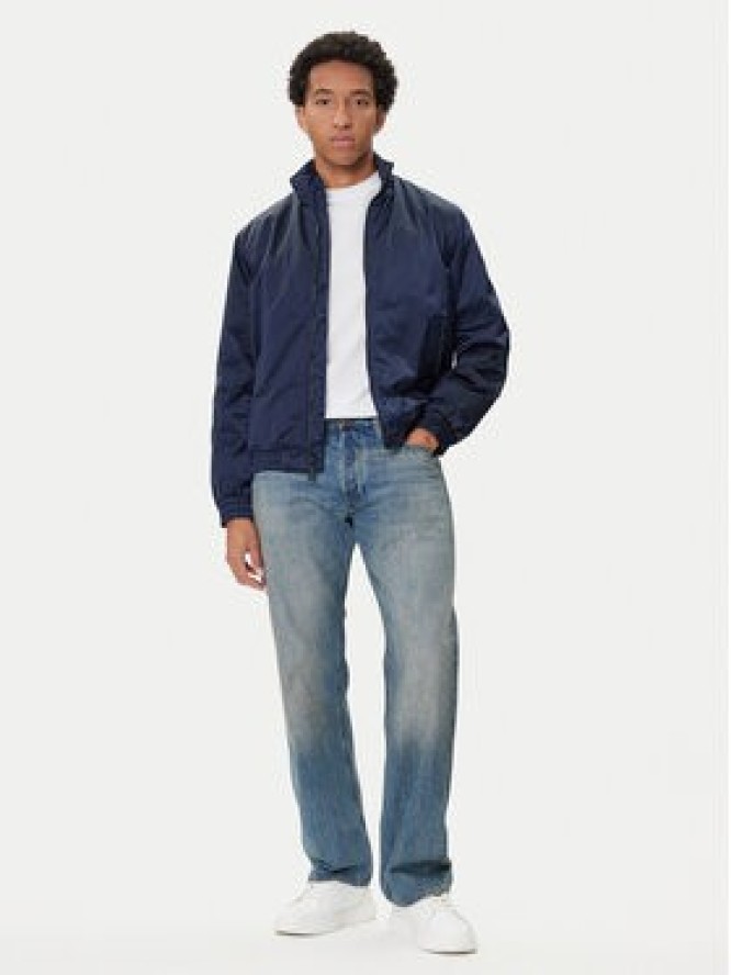 Calvin Klein Jeans Kurtka bomber Harrington LV04RC516G Granatowy Regular Fit