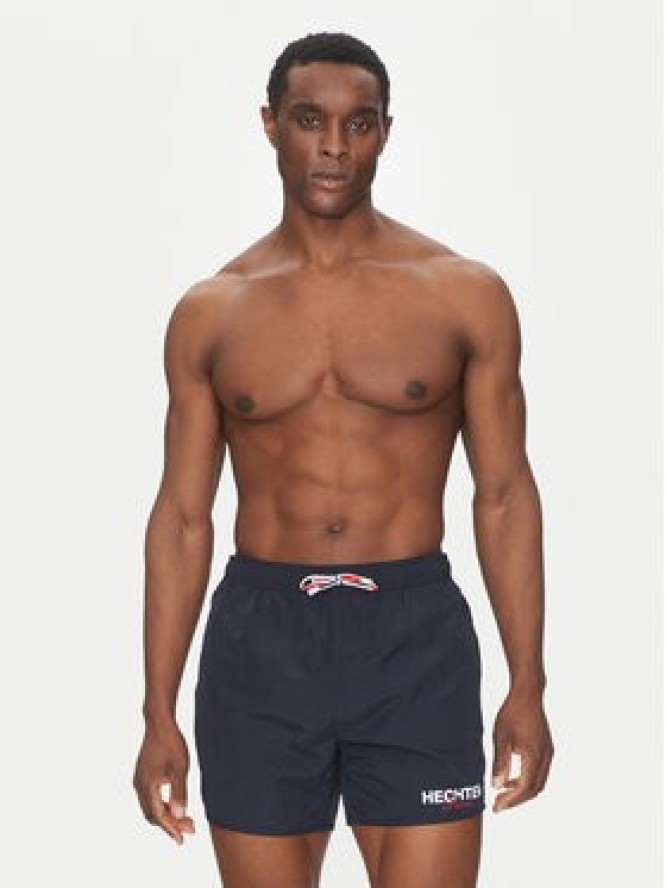 Hechter Paris Szorty kąpielowe 26670 151327 Granatowy Regular Fit