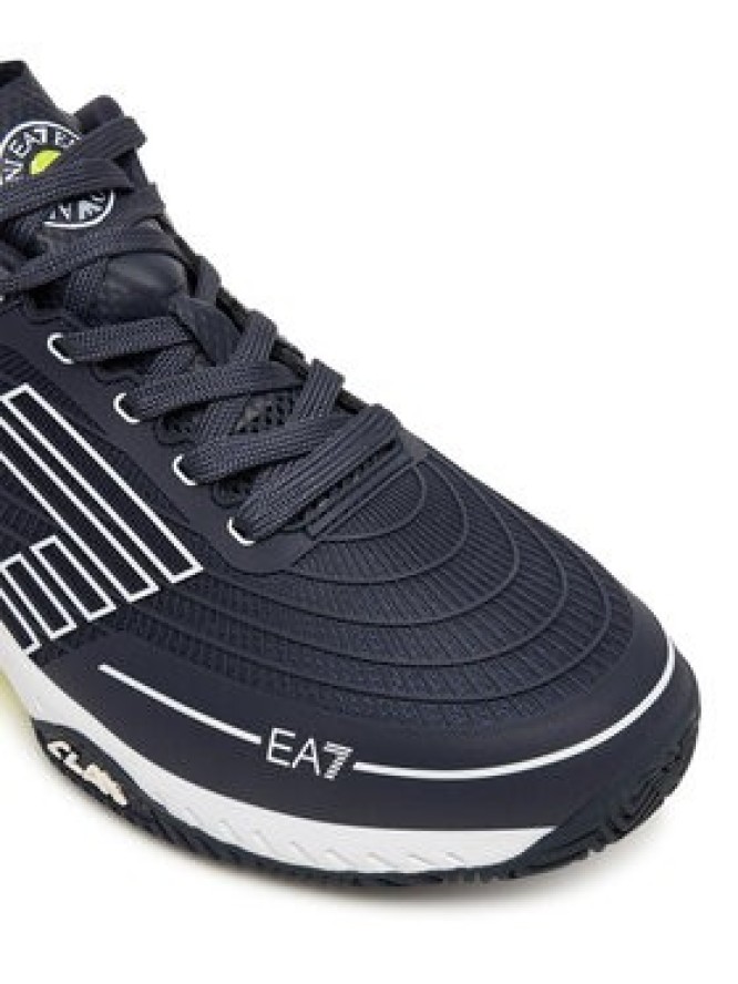 EA7 Emporio Armani Sneakersy X8X242 XK438 MZ069 Niebieski