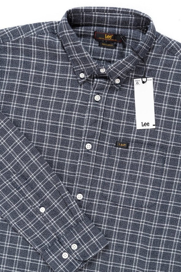 KOSZULA LEE REFINED BUTTON DOWN MIDNIGHT NAVY L882OQMA 112123594