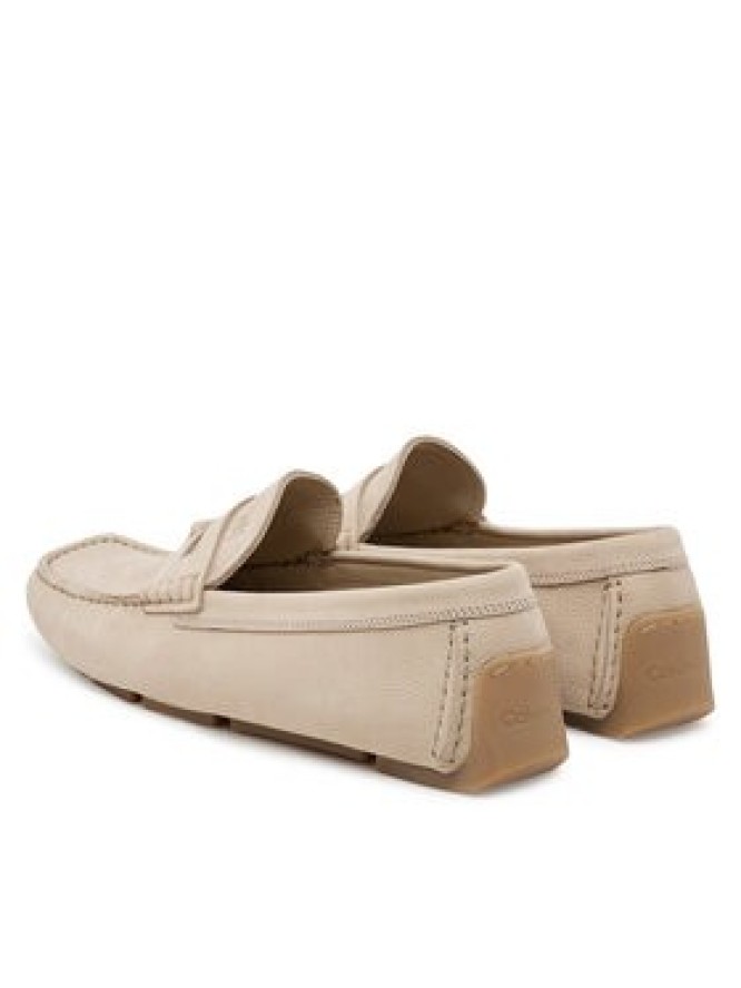Calvin Klein Mokasyny Driver Penny Nu HM0HM01866 Beżowy
