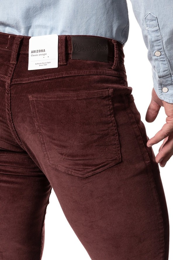 WRANGLER SPODNIE MĘSKIE ARIZONA BURNT BRICK W12OEC222 112126328