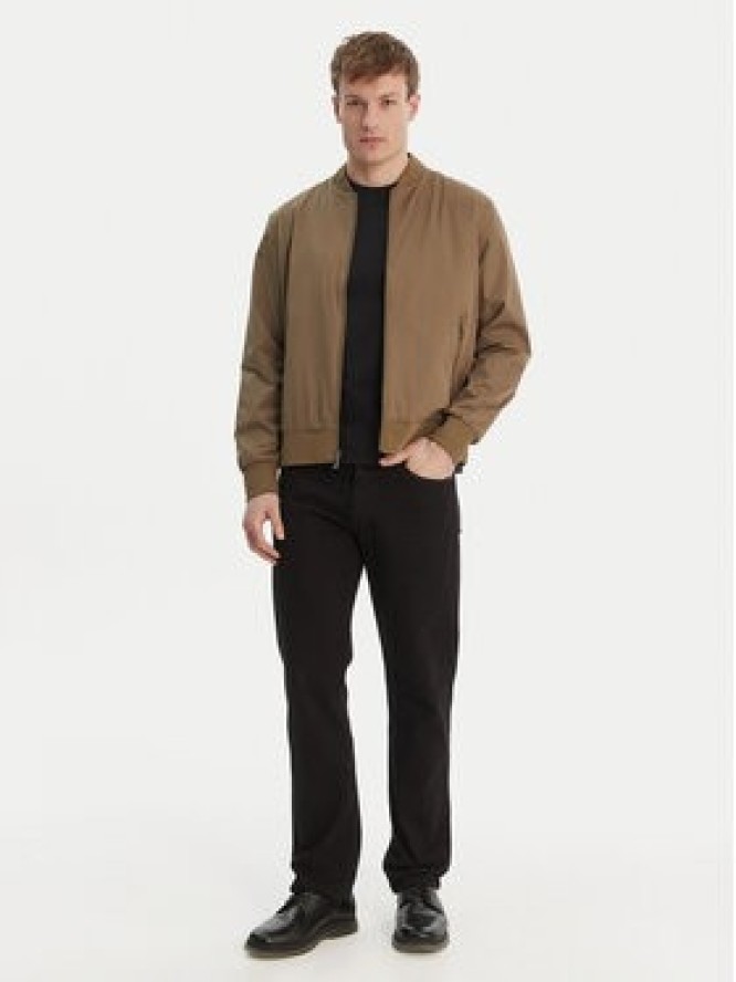 Calvin Klein Kurtka bomber LV040FM512 Żółty Regular Fit