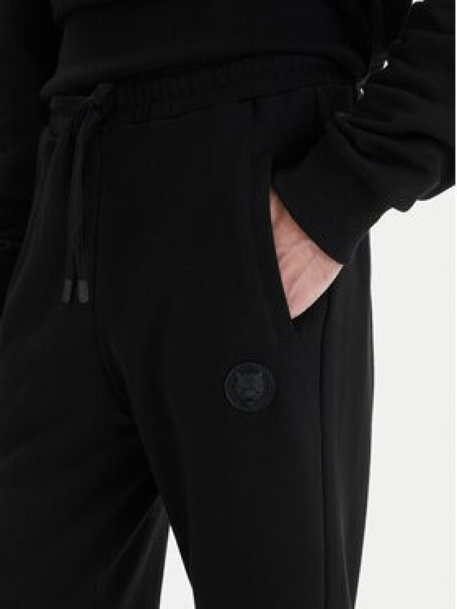 Plein Sport Spodnie dresowe SAFC MJT2788 STE003N Czarny Regular Fit