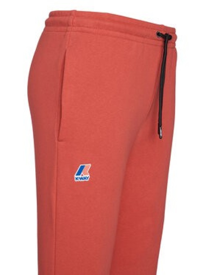 K-Way Spodnie dresowe Bishop K31313W Czerwony Slim Fit