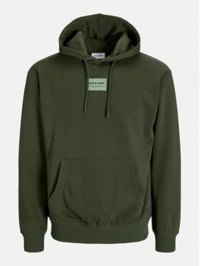 Jack & Jones Bluza Hakkai 12256841 Zielony Relaxed Fit