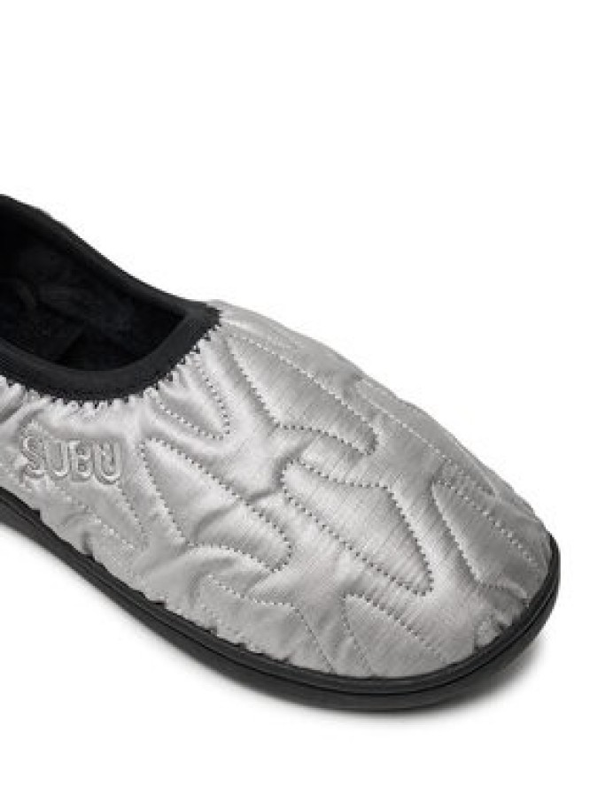 Subu Kapcie Packable Outline Srebrny