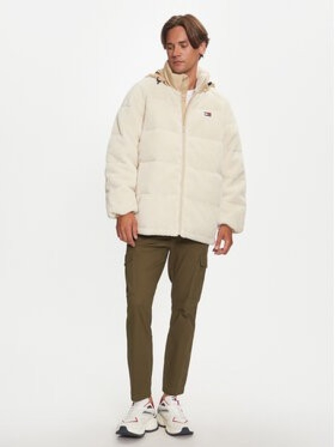 Tommy Jeans Kurtka zimowa DM0DM19638 Beżowy Regular Fit