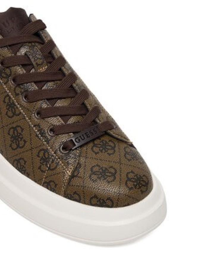 Guess Sneakersy FMPELA FAL12 Brązowy