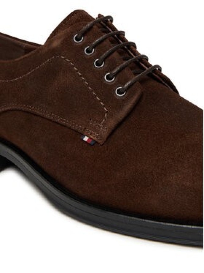 Tommy Hilfiger Półbuty Corporate Derby FM0FM05582 Brązowy