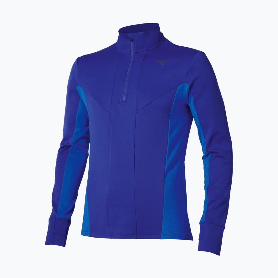 Bluza do biegania męska Mizuno Active Warm Half Zip