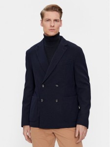 Boss Marynarka 50497271 Granatowy Slim Fit