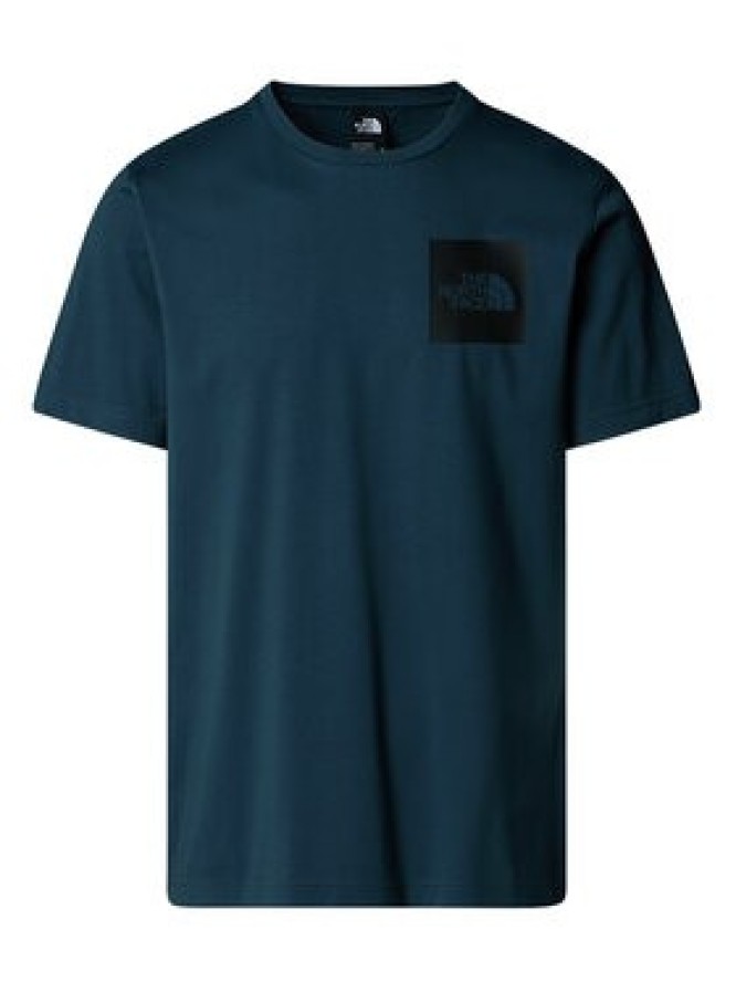 The North Face T-Shirt Fine NF0A8A6M Zielony Regular Fit