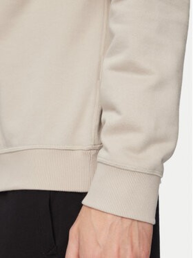 BOSS Bluza 50561510 Beżowy Regular Fit