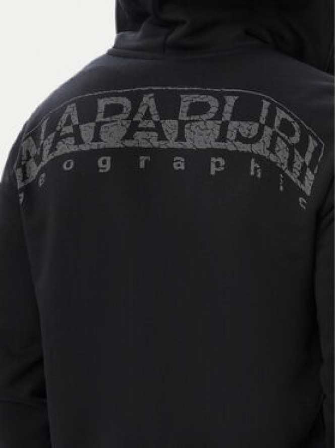 Napapijri Bluza Yourte NP0A8AHE Czarny Relaxed Fit