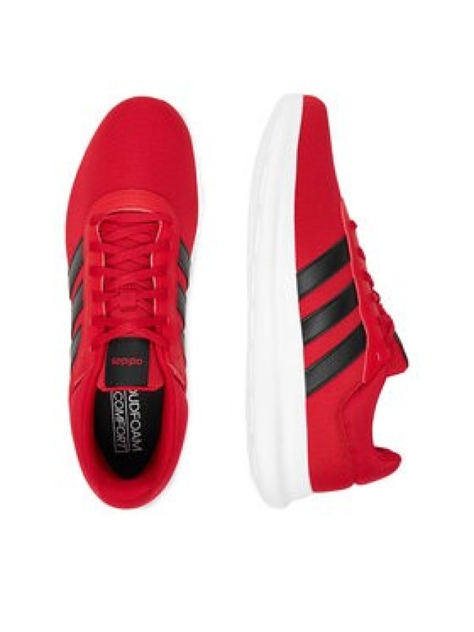 adidas Sneakersy LITE RACER 4.0 JQ4517 Czerwony