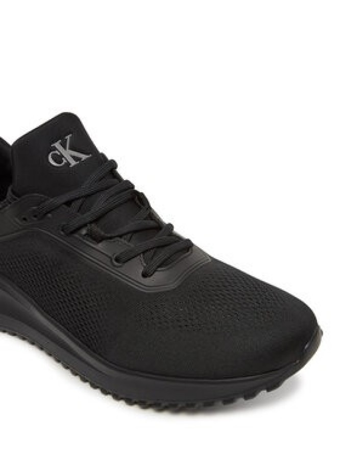 Calvin Klein Jeans Sneakersy Eva Runner Tech Knit YM0YM01293 Czarny