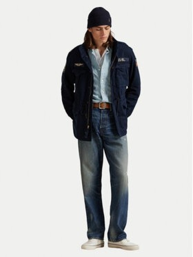 Polo Ralph Lauren Kurtka przejściowa 710968704001 Granatowy Regular Fit