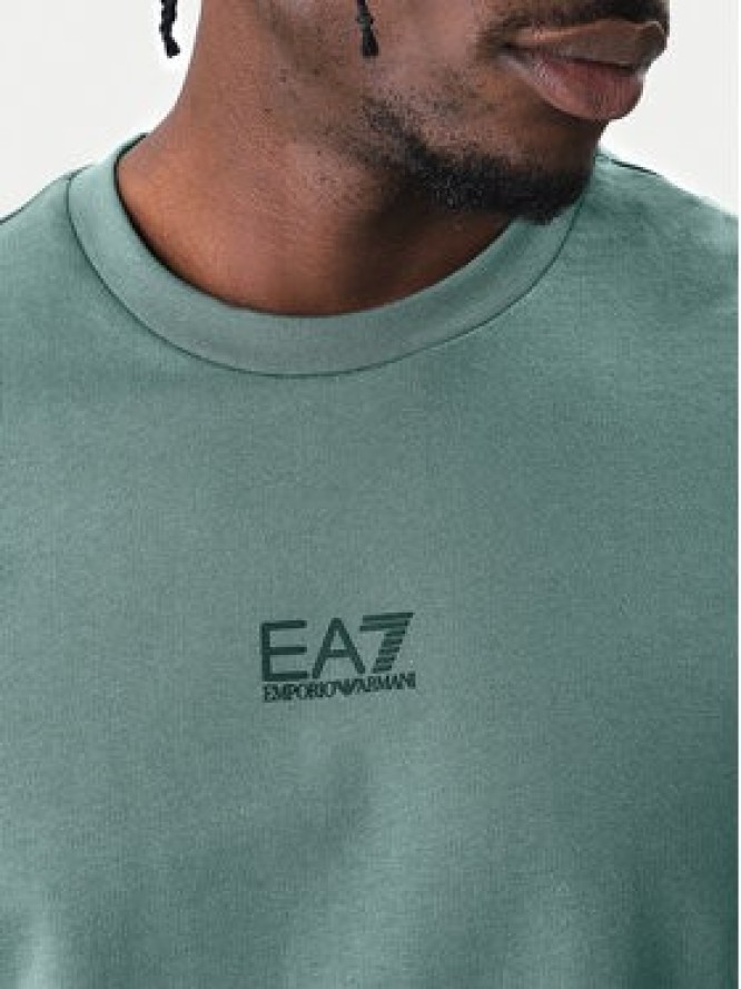 EA7 Emporio Armani Bluza 8NPM30 PJVRZ U7260 Zielony Regular Fit