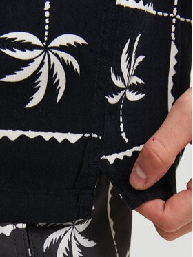 Jack & Jones Koszula Jorluke 12255727 Czarny Relaxed Fit