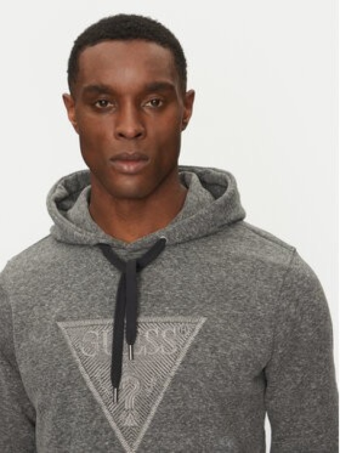 Guess Bluza M5RQ07 KCLK2 Szary Regular Fit