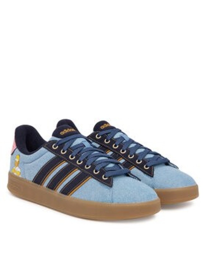 adidas Sneakersy Grand Court Disney KK3539 Niebieski