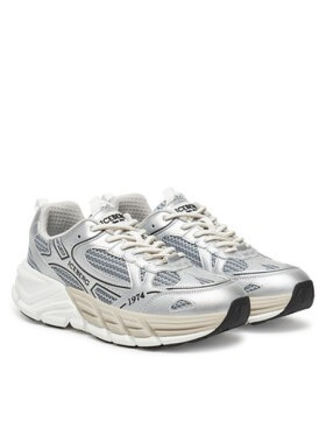 Iceberg Sneakersy IU1706 Srebrny