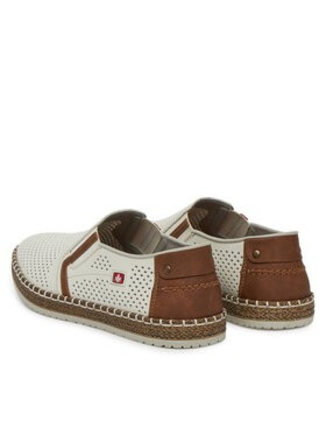 Rieker Półbuty B5297-80 Biały