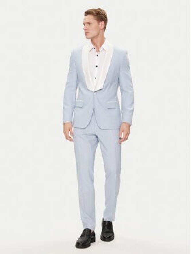 Hugo Marynarka Henry242E1X 50513750 Błękitny Slim Fit