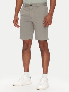 BOSS Szorty materiałowe 50536884 Beżowy Slim Fit