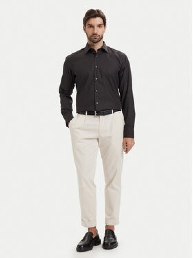 BOSS Koszula H-Joe 50560583 Szary Regular Fit