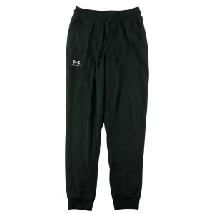 Second life - Spodnie dresowe męskie luźne czarne Under Armour - Jak nowy