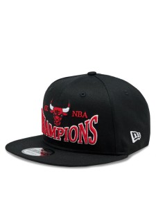 New Era Czapka z daszkiem Champions Patch 950 Bulls 60364218 Czarny