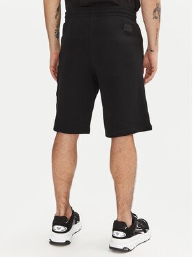EA7 Emporio Armani Szorty sportowe 7M000153 AF10432 UC001 Czarny Regular Fit