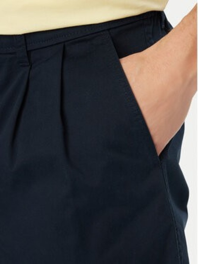 Calvin Klein Jeans Szorty materiałowe LV04RF612G Granatowy Regular Fit