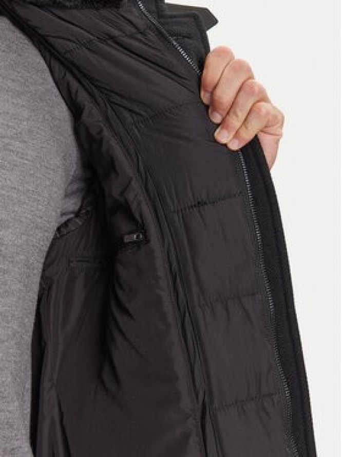 JOOP! Płaszcz wełniany 17 JC-36Mikos 30048430 Czarny Regular Fit