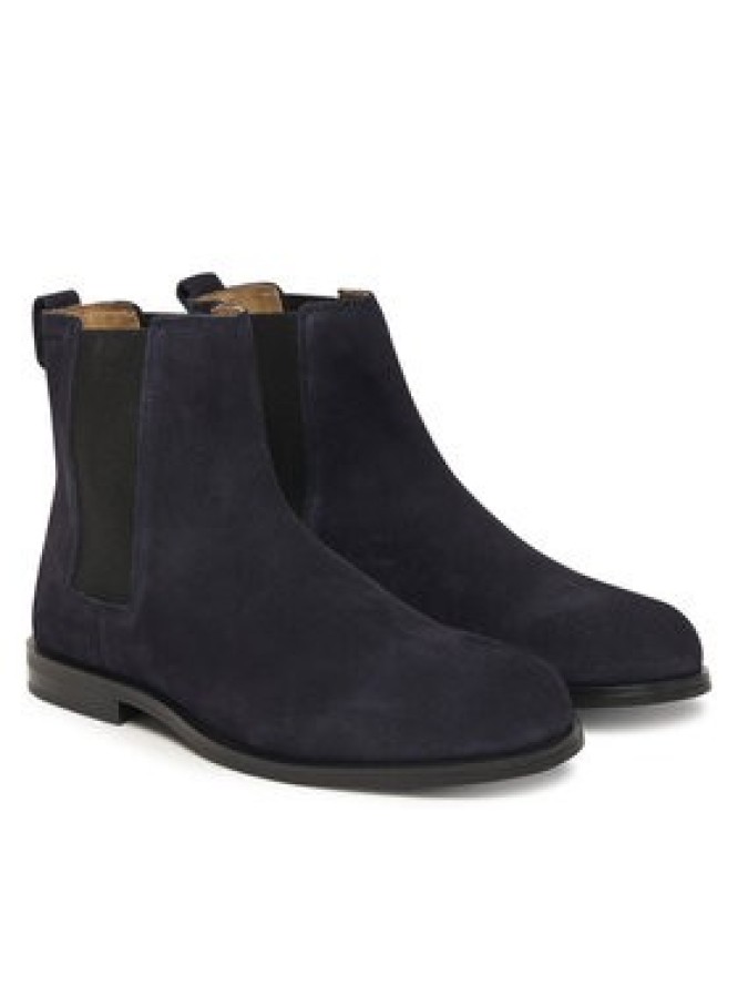 Calvin Klein Sztyblety Ess Rubber Chelsea Su HM0HM02055 Czarny