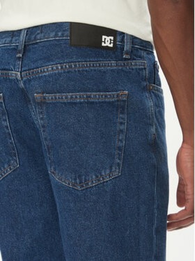 DC Shoes Jeansy Worker Straight ADYDP03072 Niebieski Regular Fit