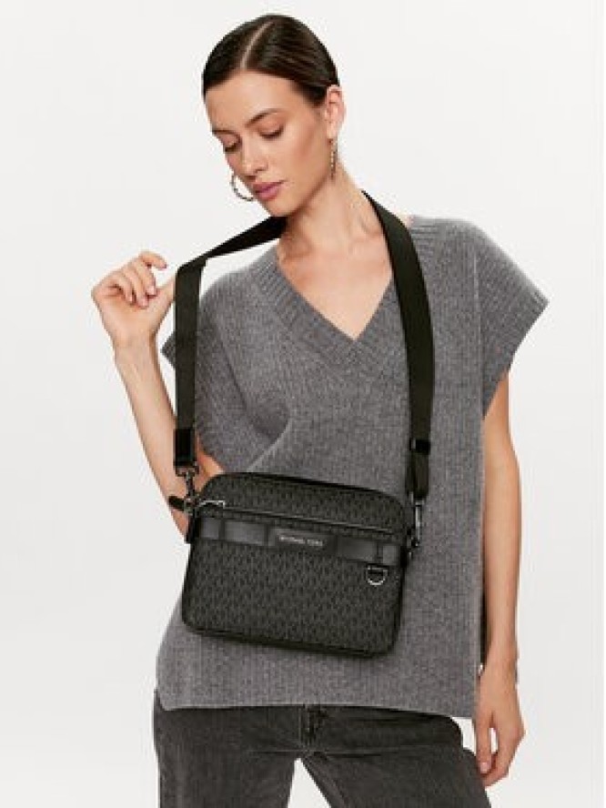 Michael Kors Saszetka Hudson 33F3LHDC5B Czarny