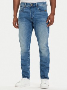 G-Star Raw Jeansy 3301 51003-B631 Niebieski Tapered Fit