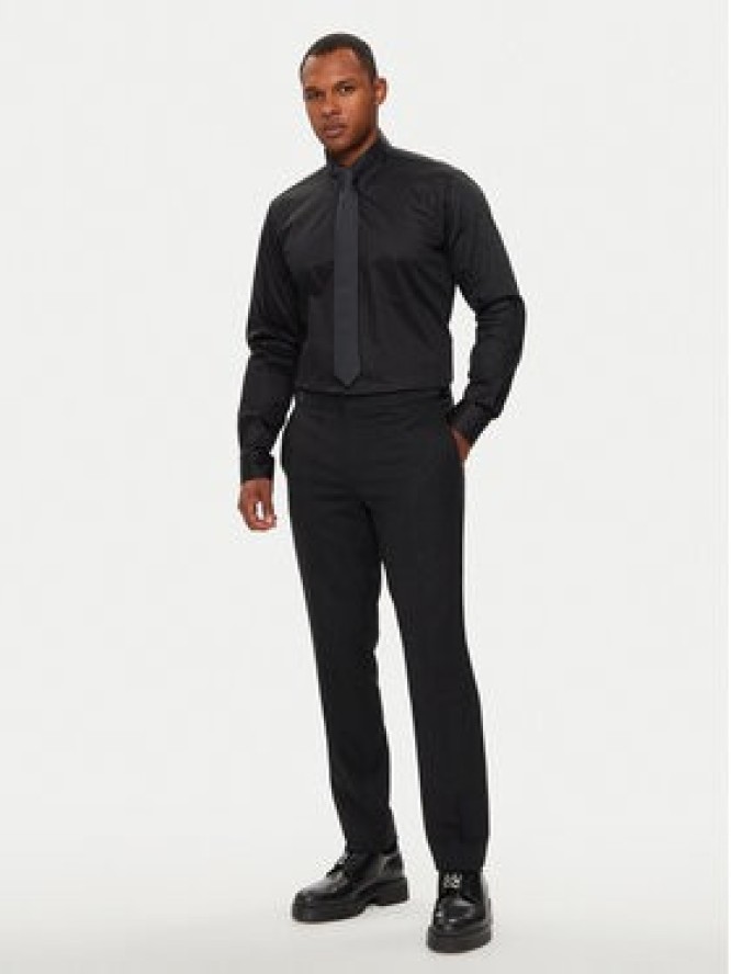 Hugo Koszula Vikko 50519847 Czarny Modern Fit